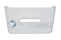Панель ящика холодильника Ariston, Indesit, Stinol,  малая, для овощей, H=167 мм, L=248 мм, код 283168, 857208, 856033