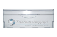 Панель ящика холодильника Атлант-Минск, прозрачная, самая ходовая, H=184 мм, L= 468 мм, код 774142100800, 774142100801, замена 774142100100, оригинал